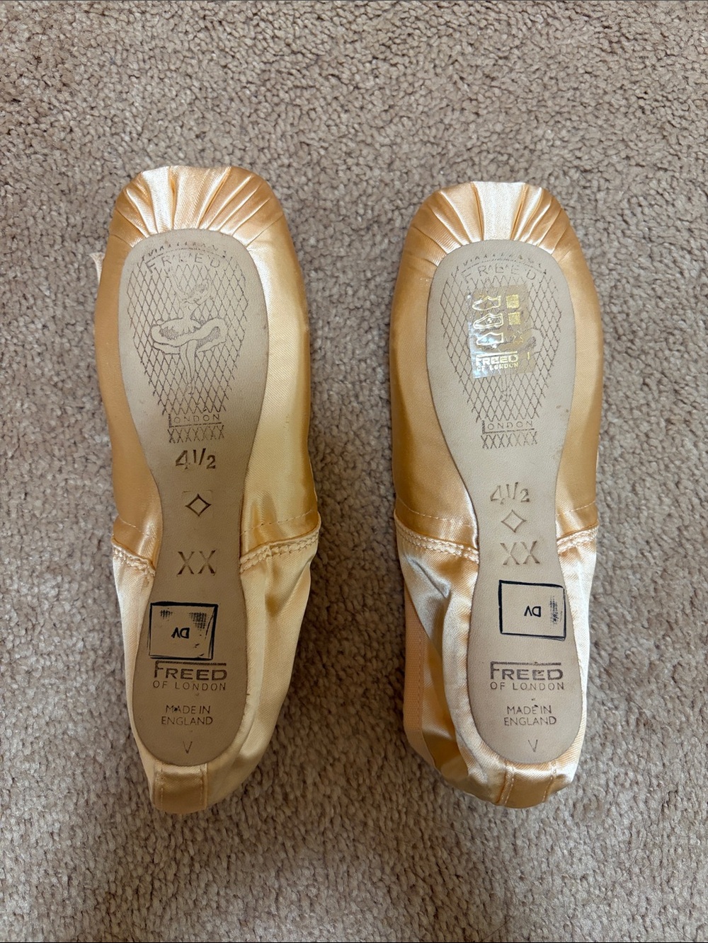 Freed of London Pointe Shoes Size 4.5 xx